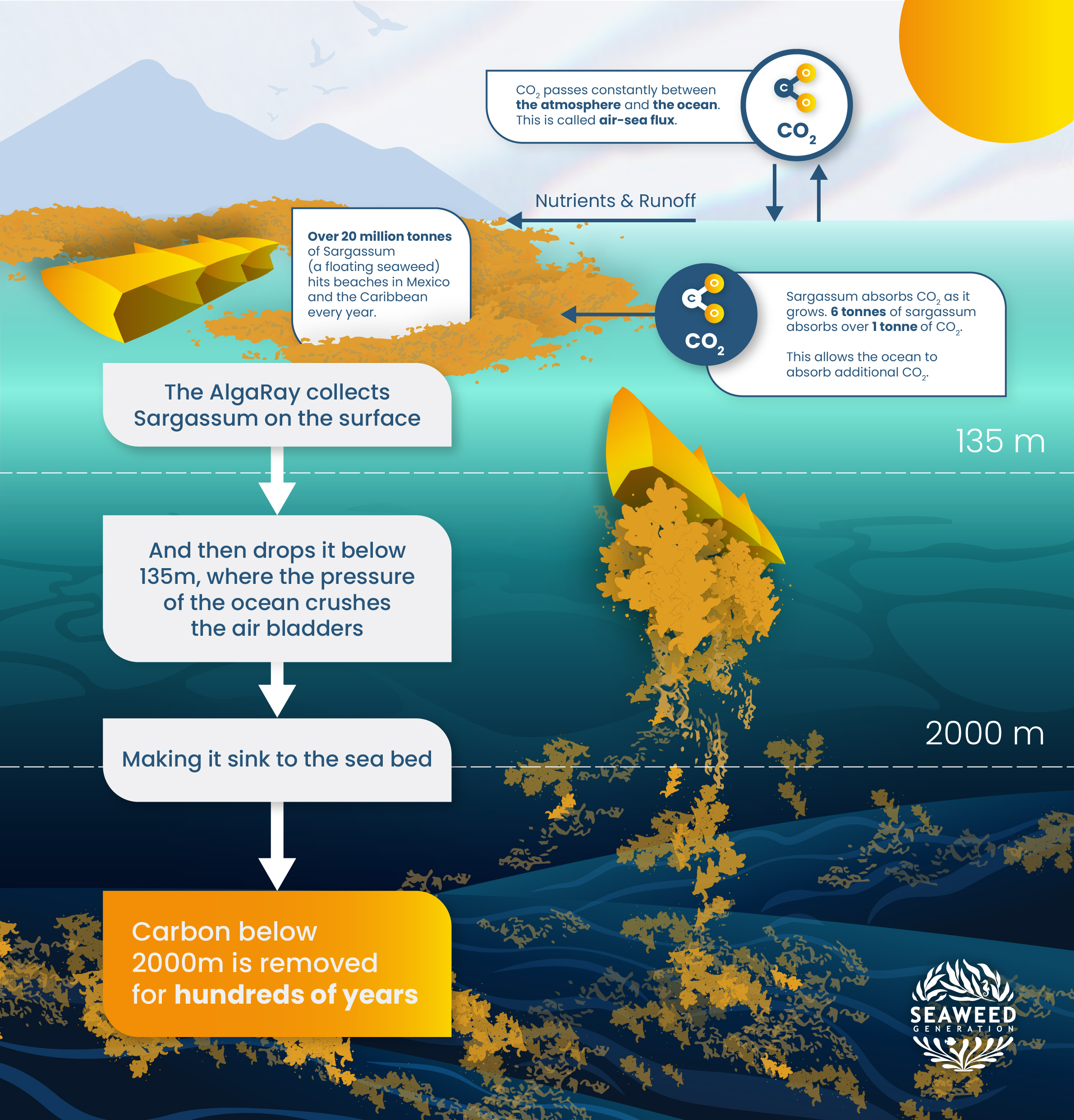 Detailed sinking diagram